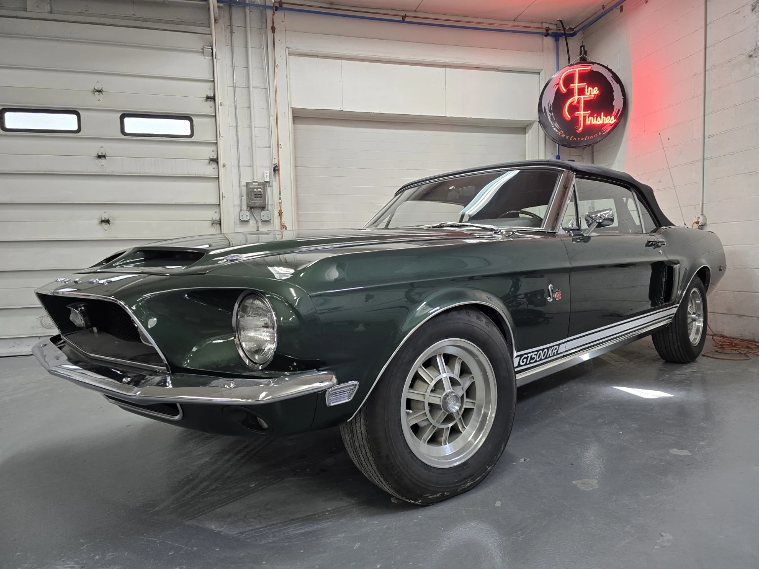 Classic muscle photographed for Fine Finishes Restoration